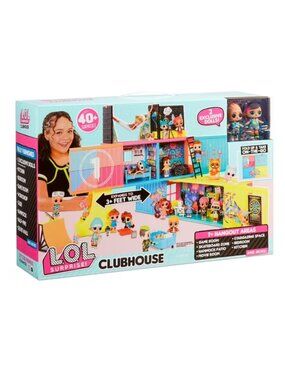 LOL Surprise Clubhouse Playet with 2 Exclusive Little Dolls - Brand New